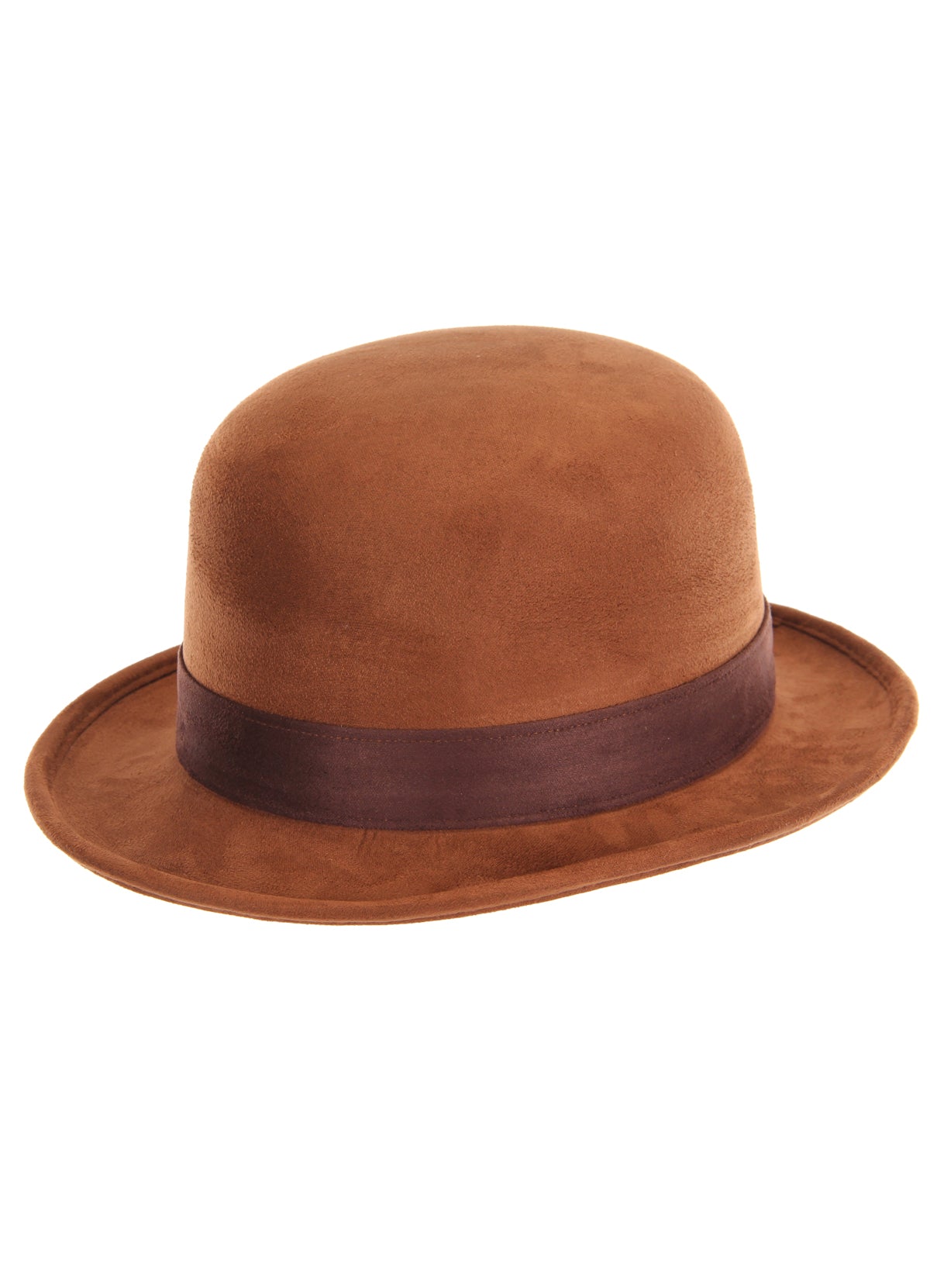 Bowler Brown Velvet