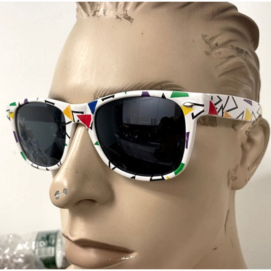 Party Print 80's Style Blues Brothers Sunglasses