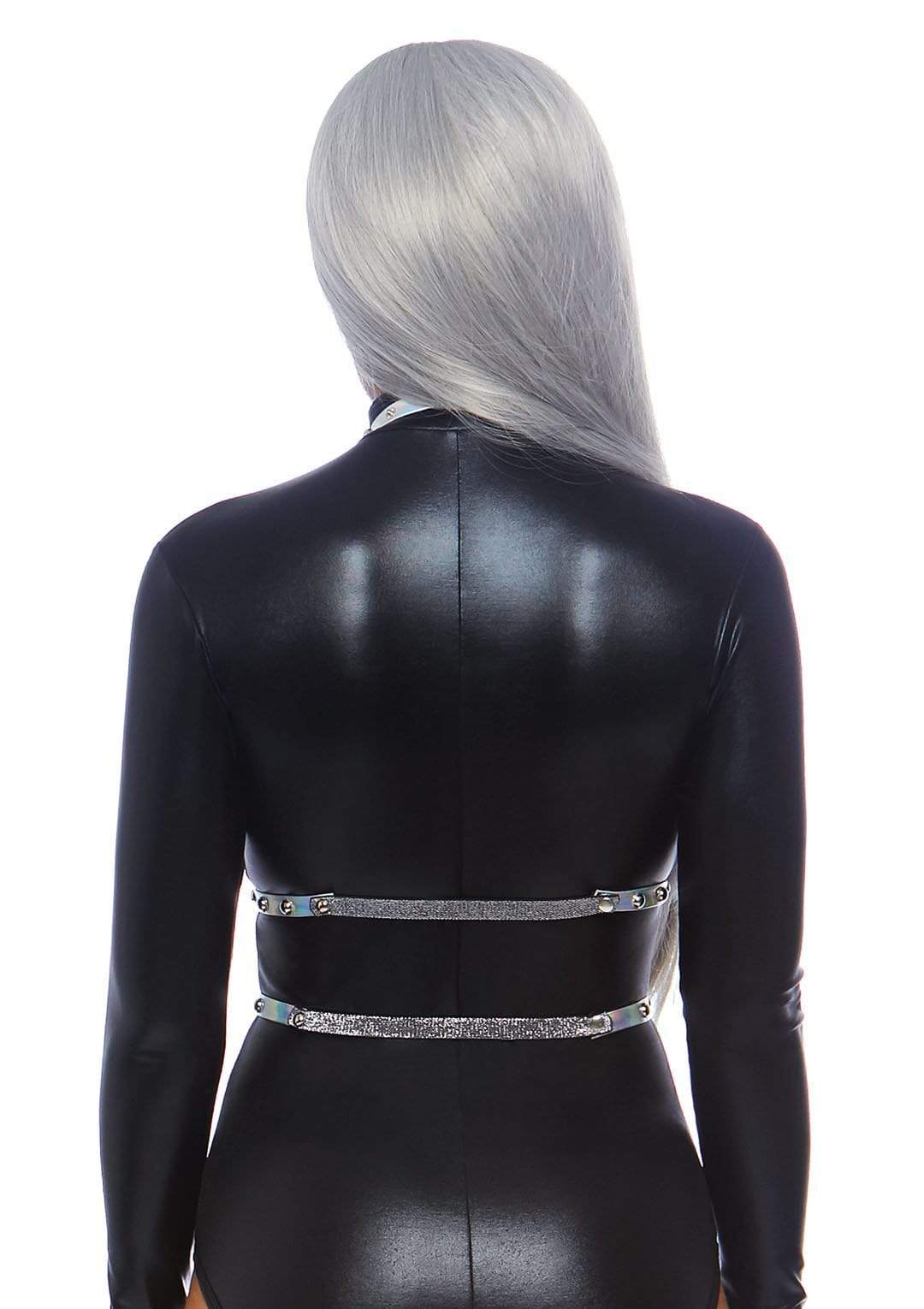 Iridescent Studded Body Harness