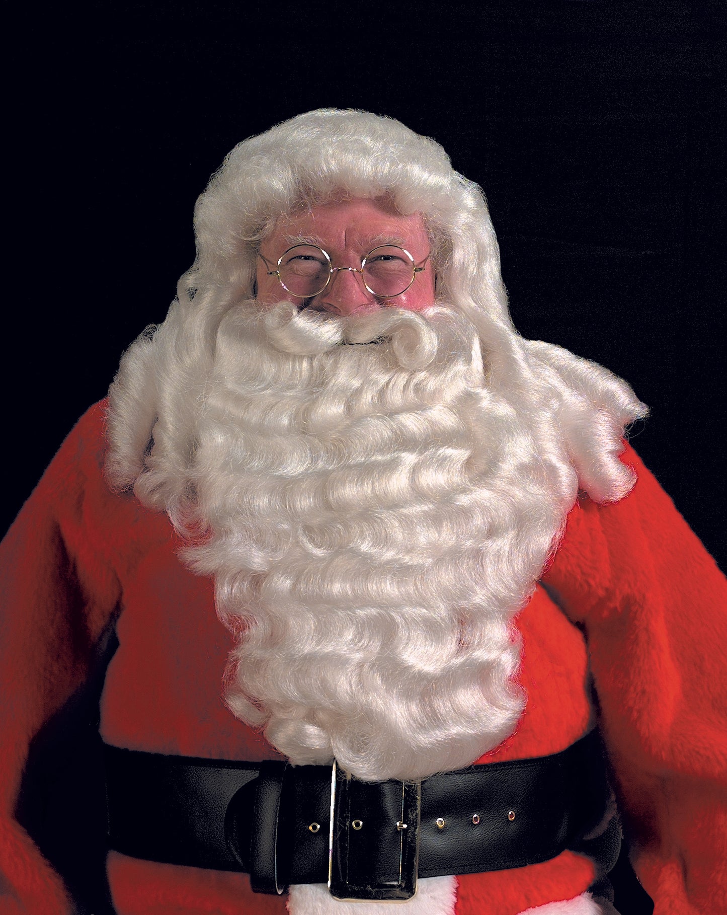 Deluxe Professional Santa, Extra Full Wig & Beard Set