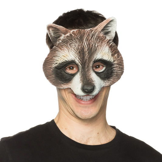 Supersoft Raccoon Mask