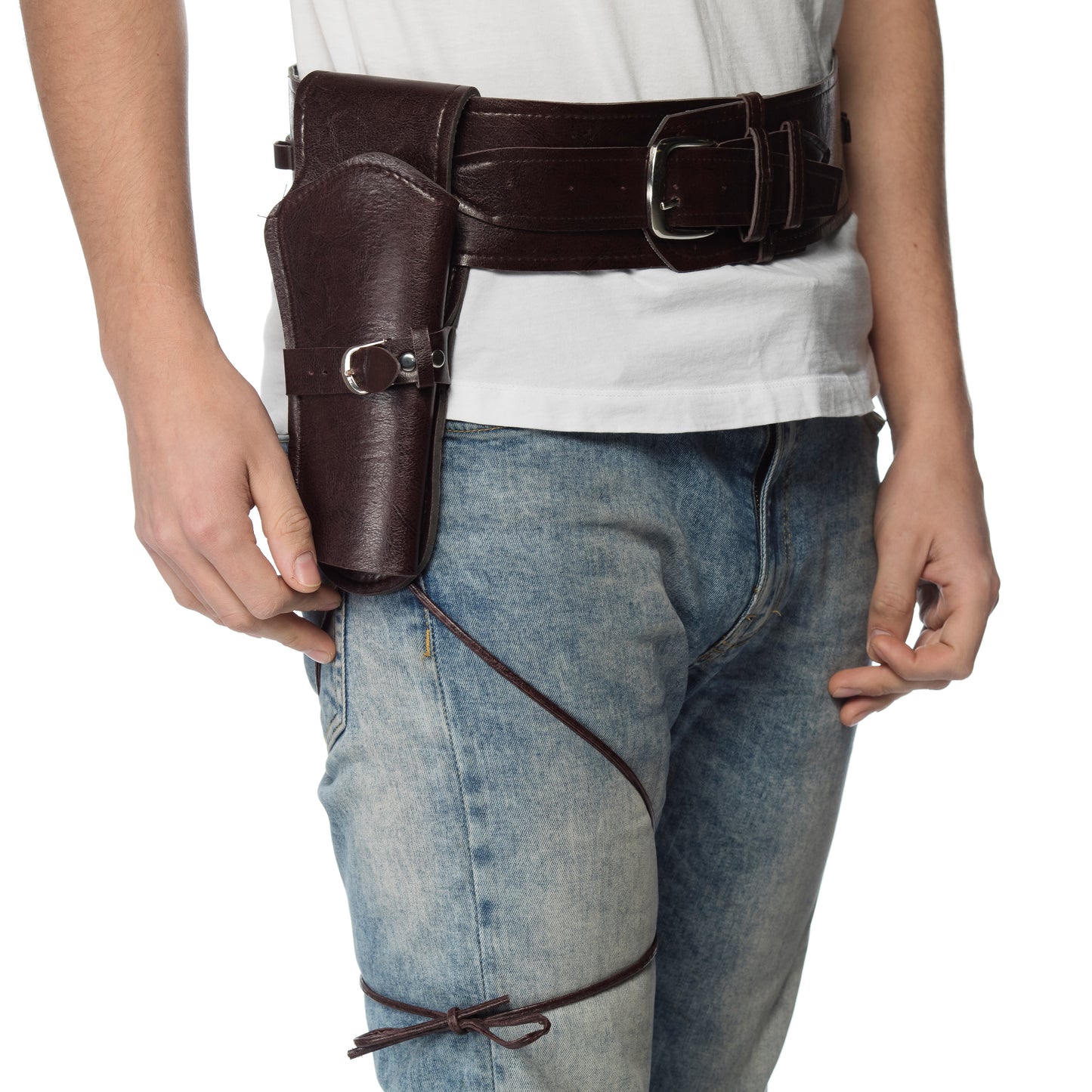 Leatherlike Brown Western Holster