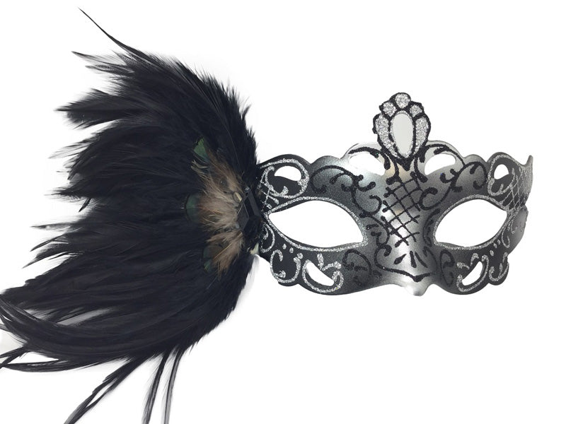 Venetian Feathered Mask