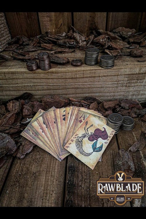 Dead Mermaid Pirate Poker Deck