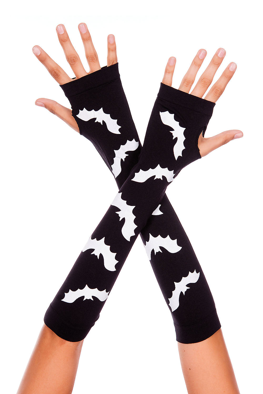 Black Bat Arm Warmers