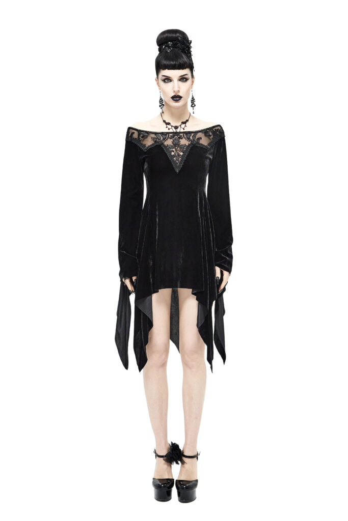 Black Gothic Witch Dress