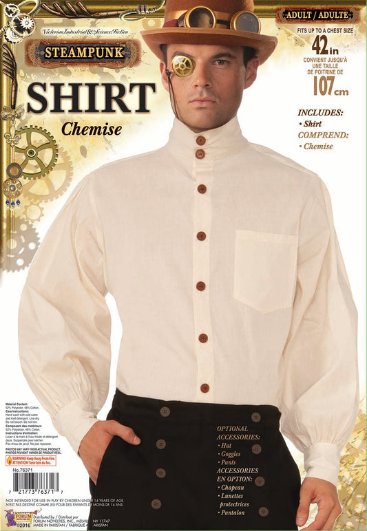 Beige Steampunk Shirt