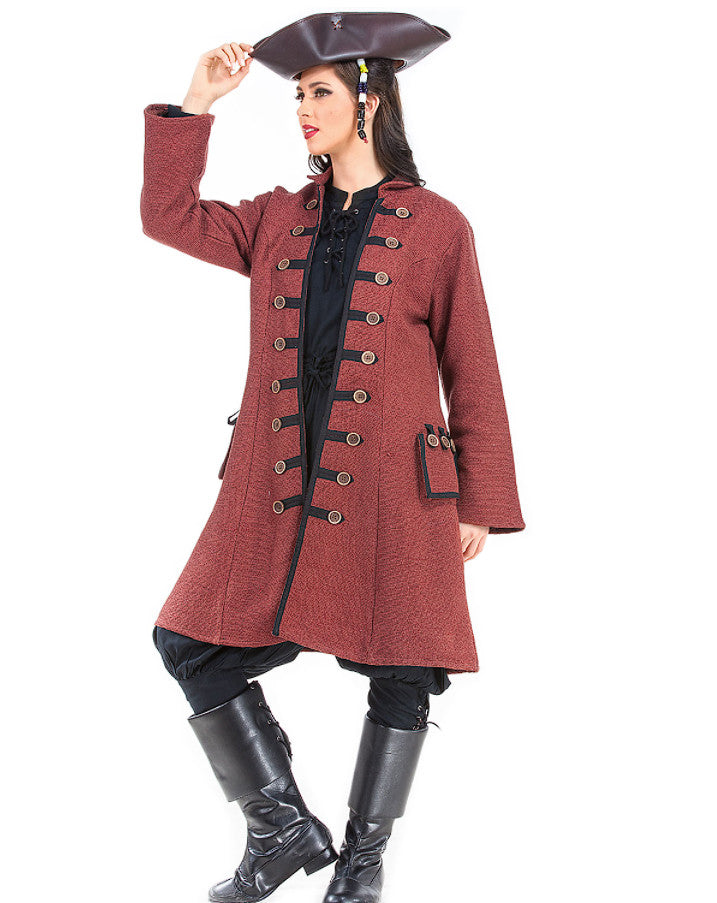 Captain Jacquotte Delahaye Pirate Coat