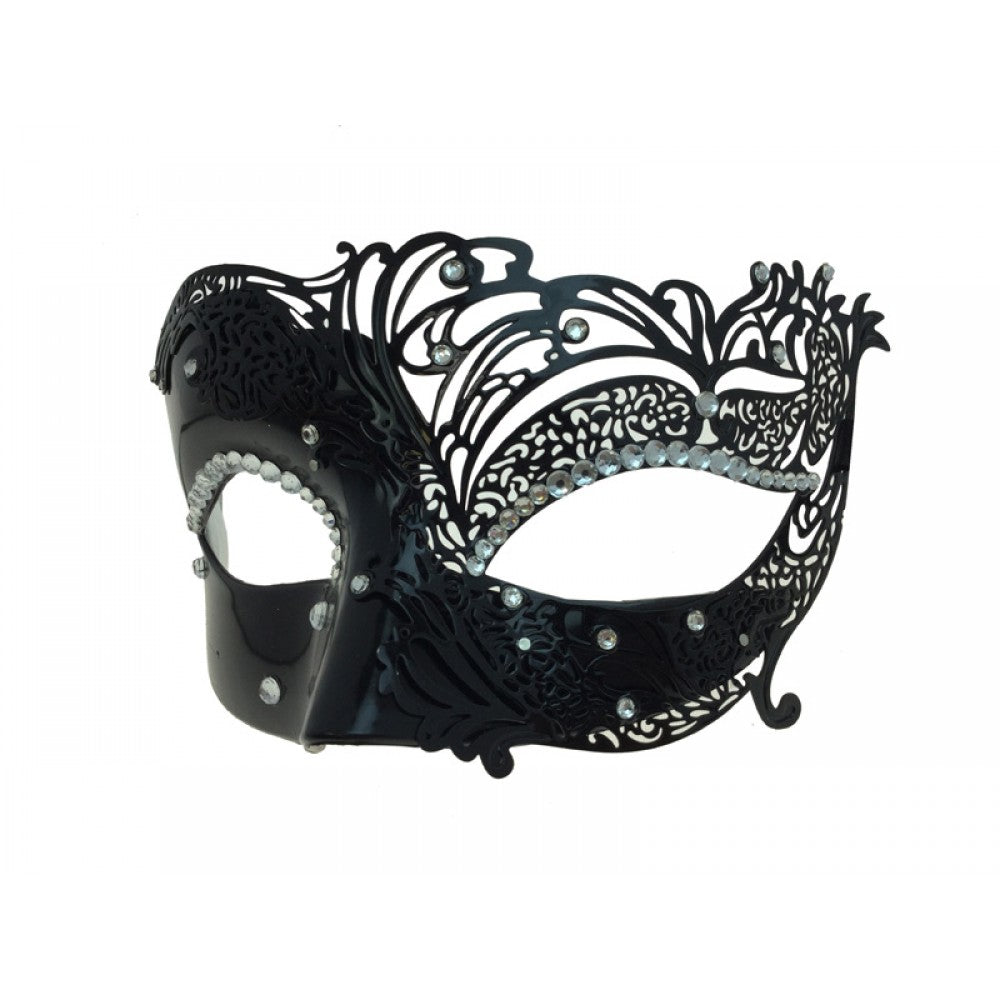 Venetian Half Laser Cut Mask