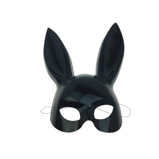 Black Rabbit Half Mask