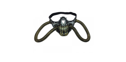 Steampunk Gas Half Mask Gold