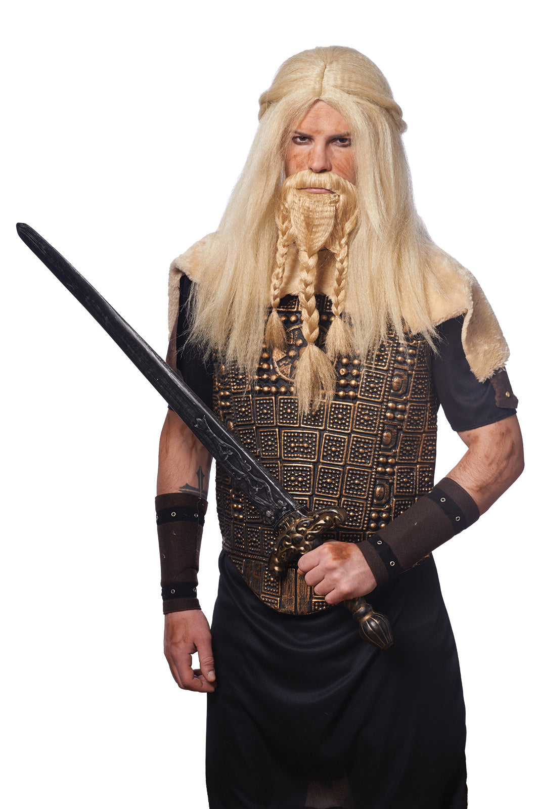 Blonde Viking Wig & Beard