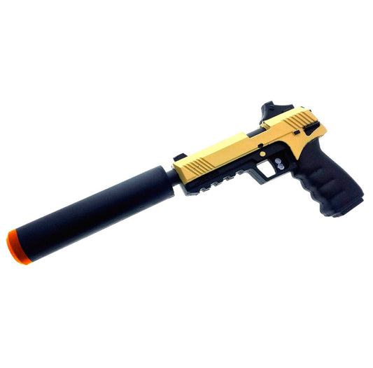 Prop Foam Pistol w/ Suppressor