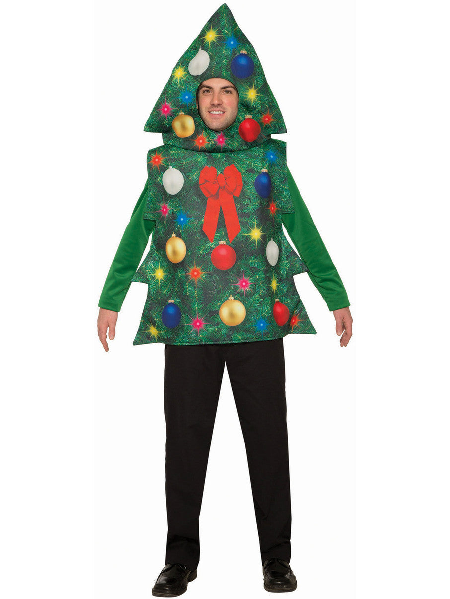 Christmas Tree Hooded Tunic