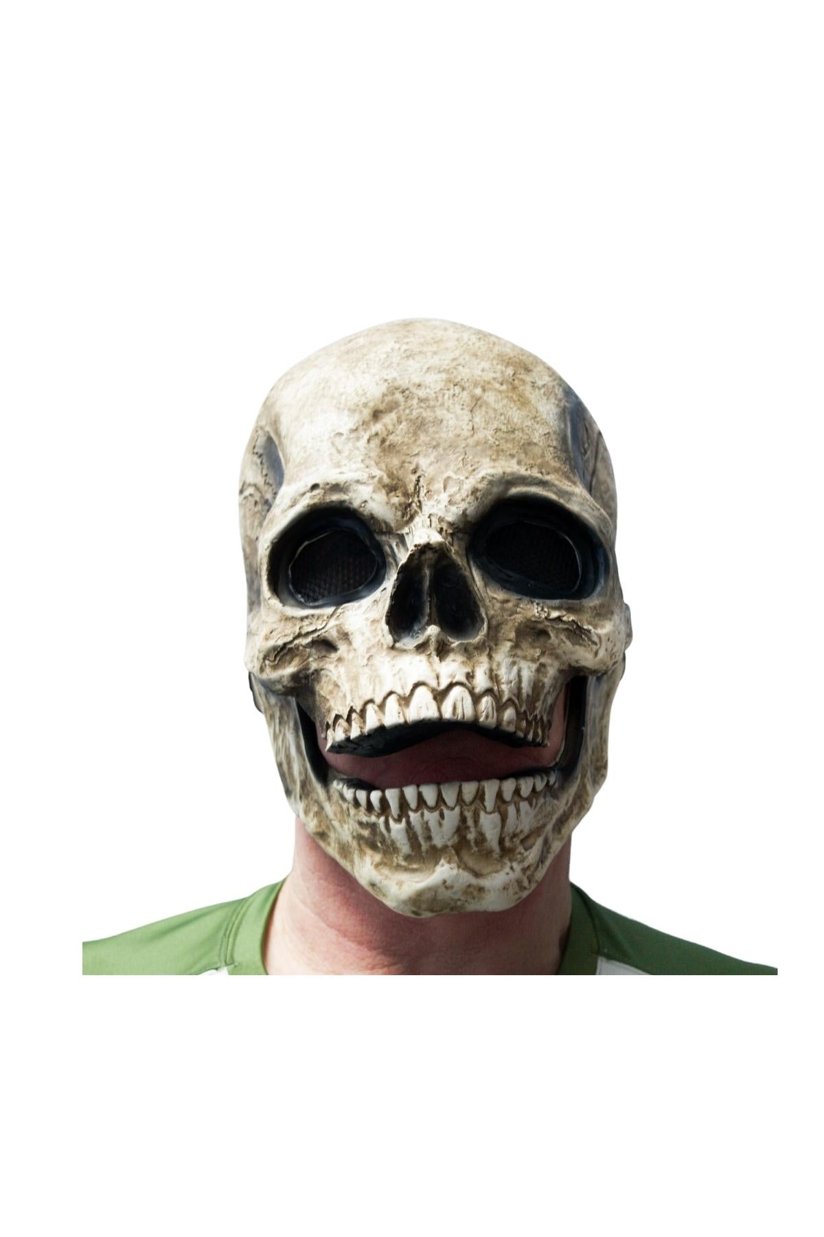 Moving Mouth Skull Mask