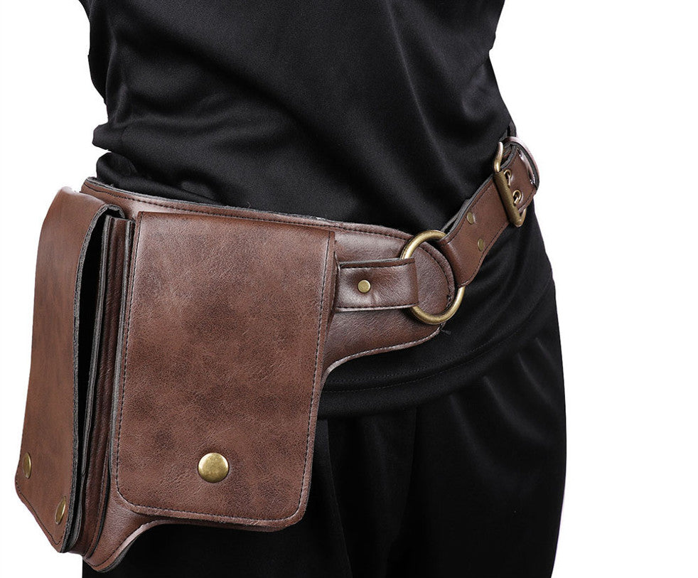 Leatherlike Pouch Belt