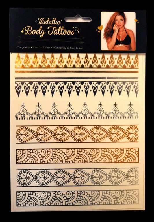 Metallic Temporary Tattoo