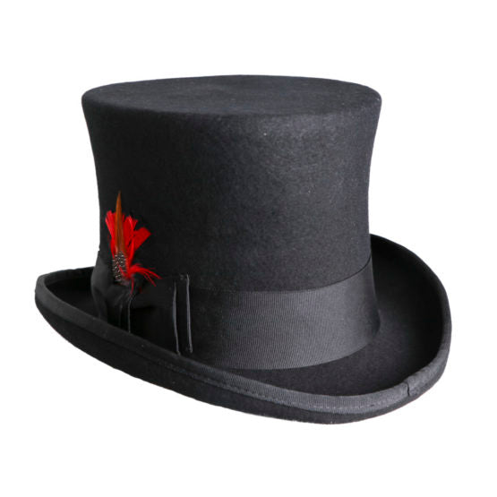 Wool Felt Steampunk Top Hat