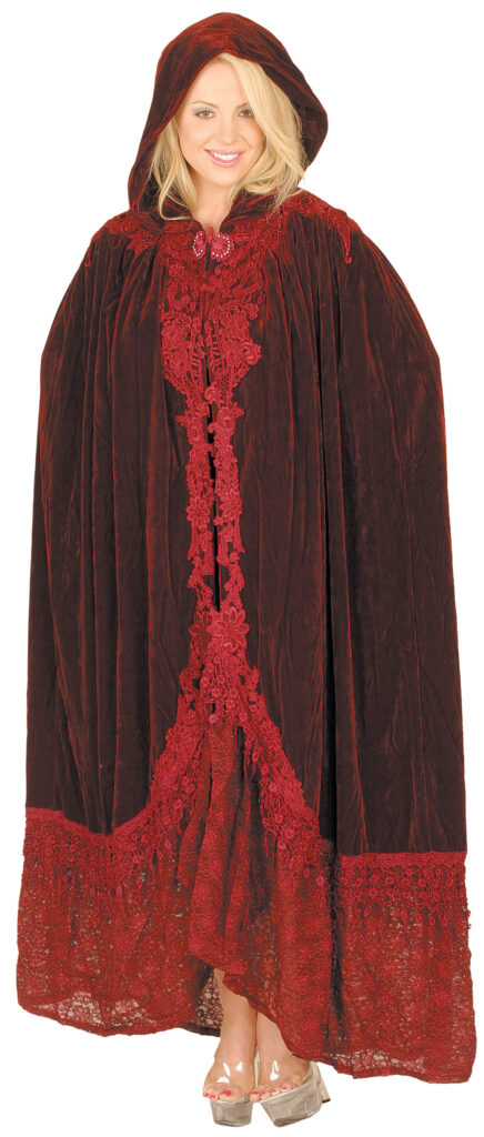 Victorian Cloak with Lace