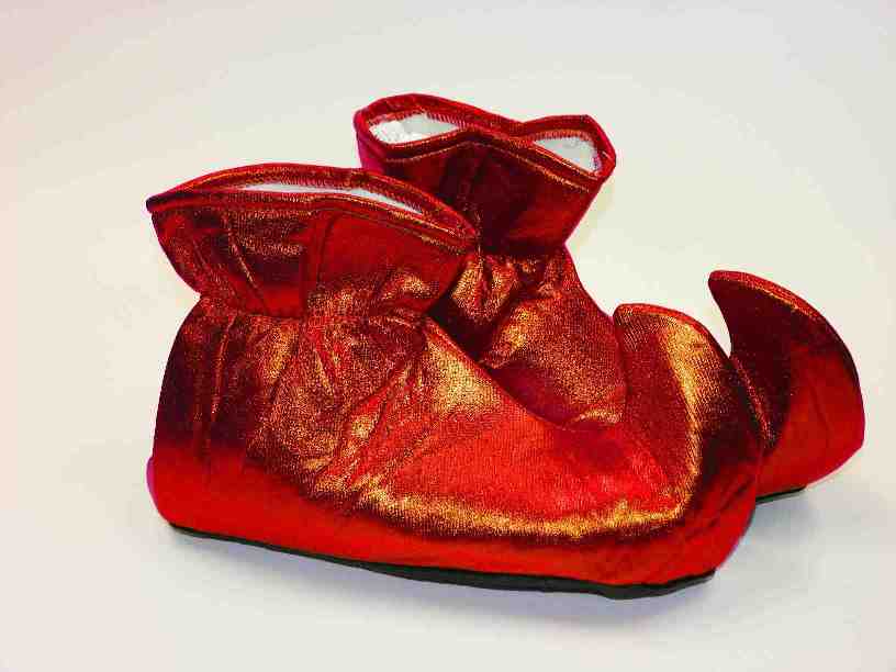 Red Cloth Elf Shoes