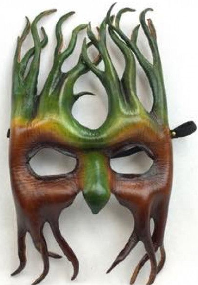 Treeman Leather Cut Mask