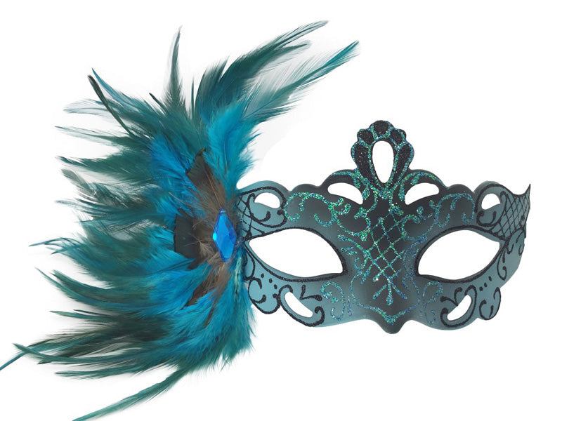 Venetian Feathered Mask