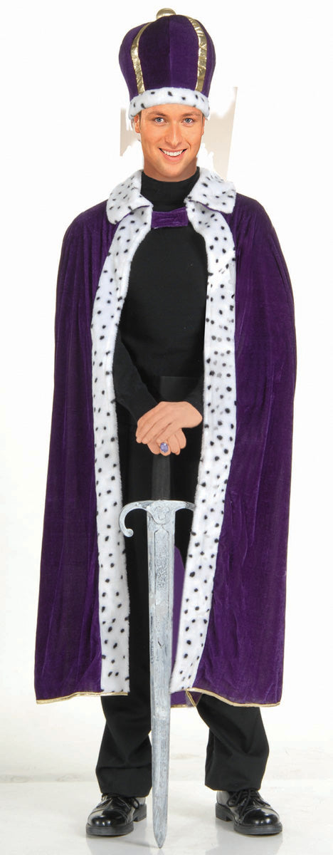 Purple King Robe & Crown