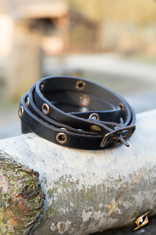 Multistrap Leather Bracelet