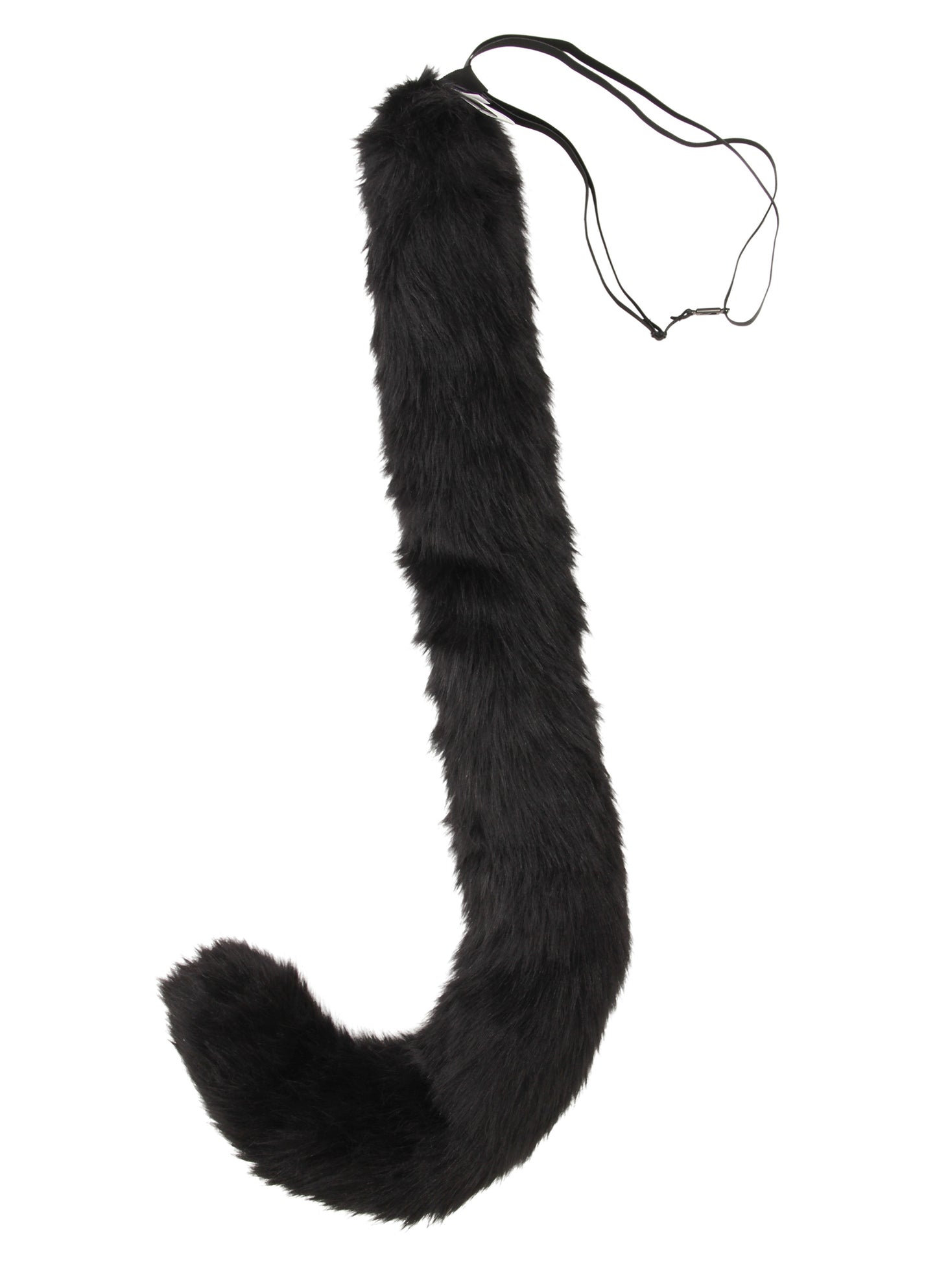 Oversized Cat Tail Black