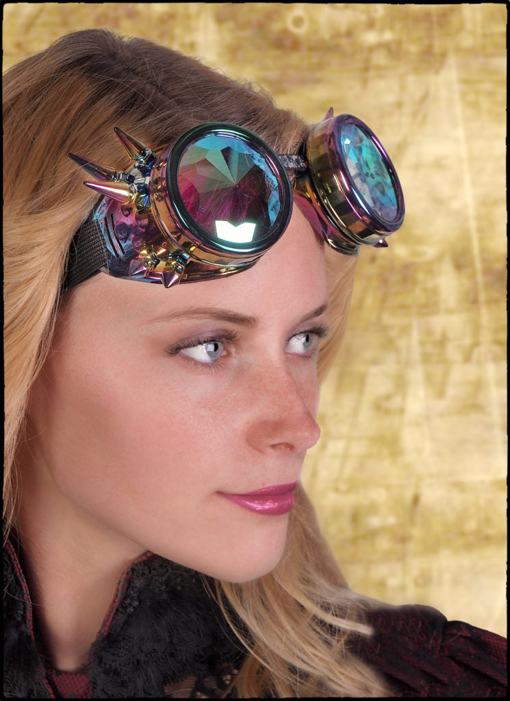 Steampunk Kaleidoscope Goggles