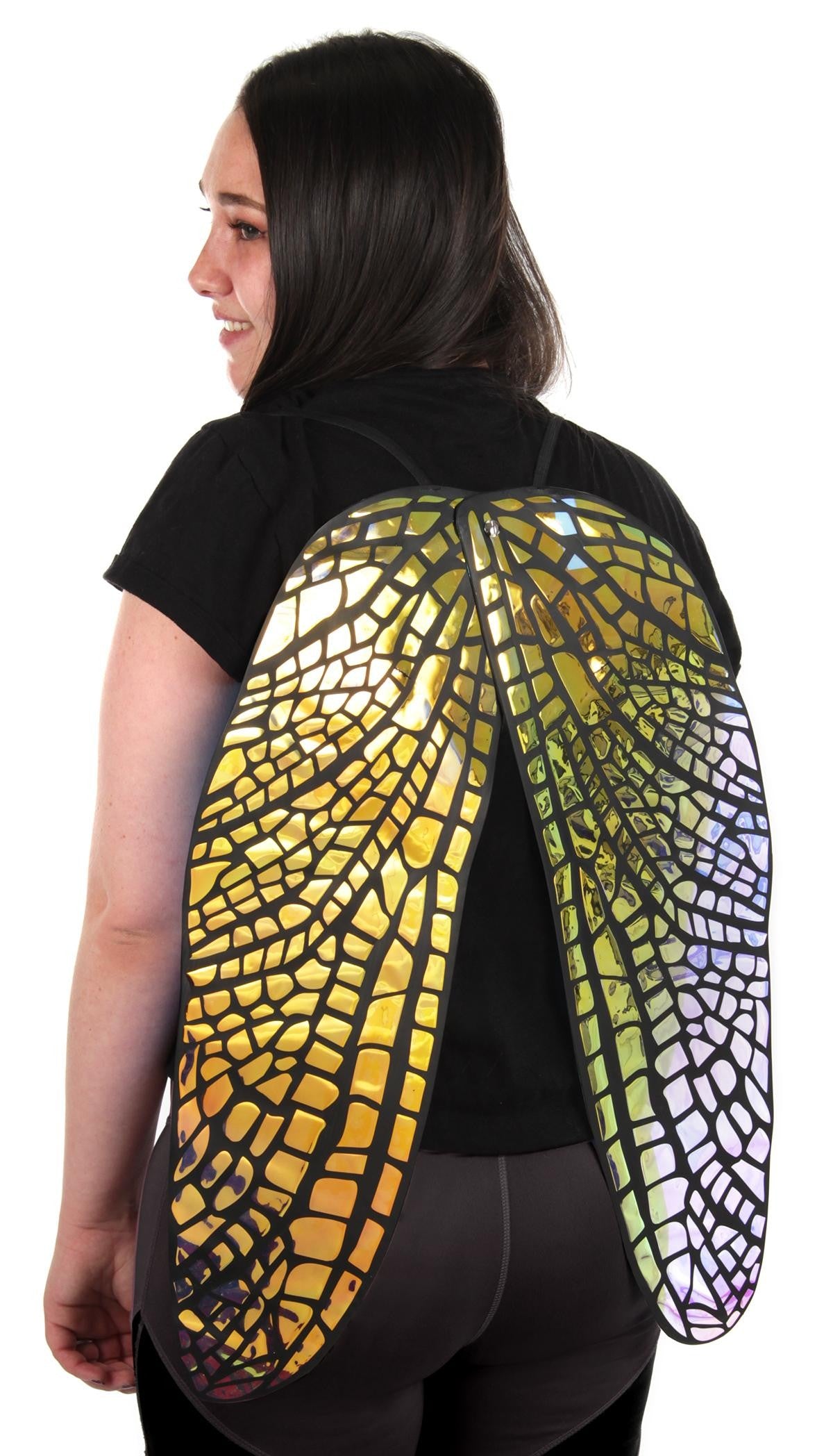 Large Holographic Fairy Wings