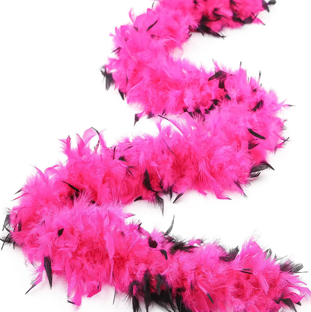 Tipped Chandelle Feather Boa