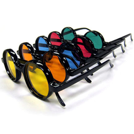 Round Color Lens Glasses