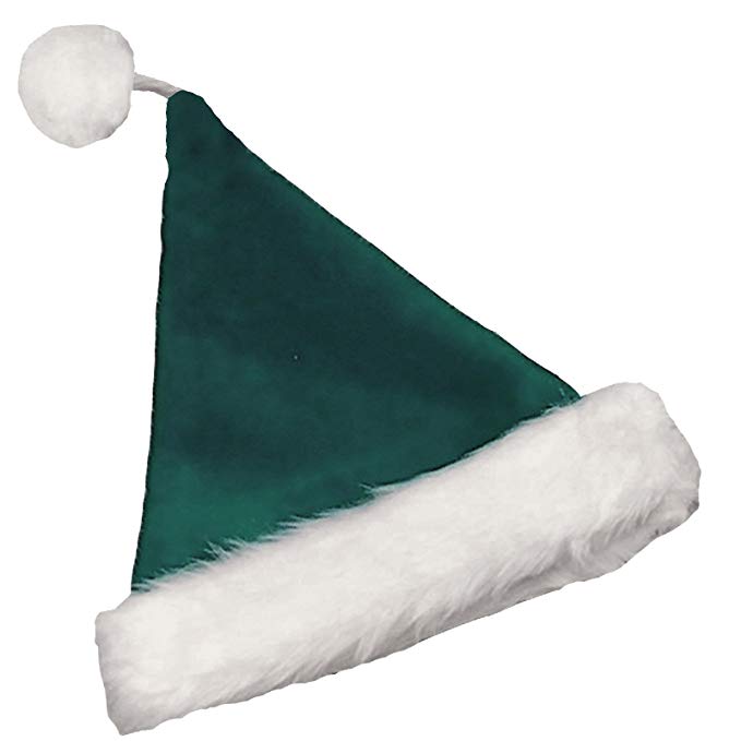 Deluxe Plush Santa Hat