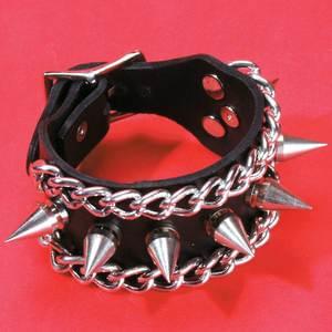 7 Pin & Chain Punk Bracelet