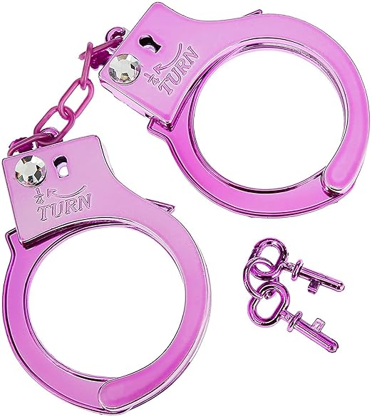 Metallic Pink Handcuffs