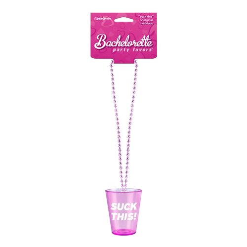 Suck This Shot Glass Necklace