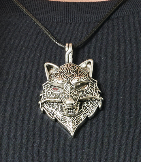 Wolf Head Necklace