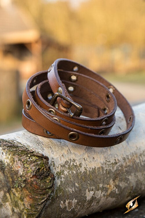 Multistrap Leather Bracelet