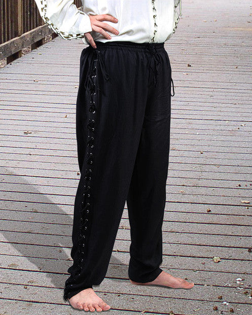 Lace-Up Pants