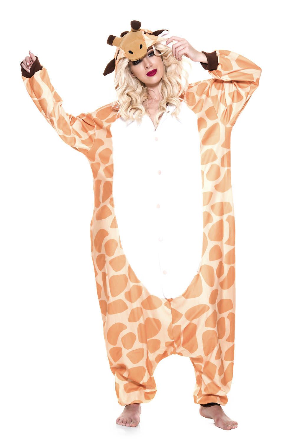 Snuggly Giraffe Kigurumi Onesie