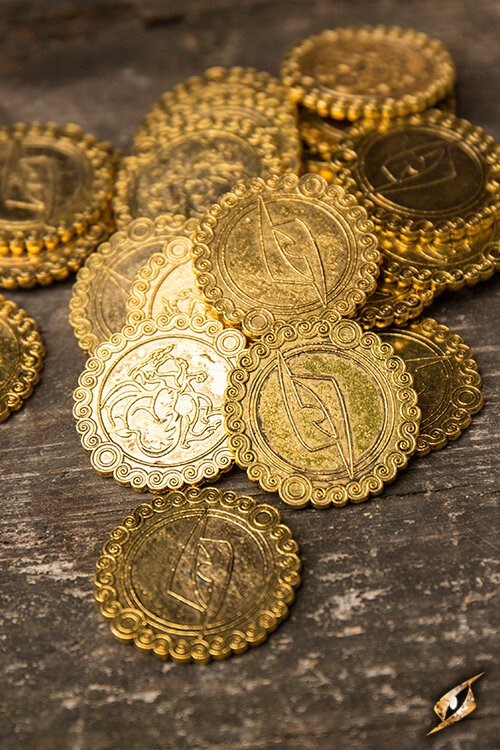 Medieval Metal Coin Set