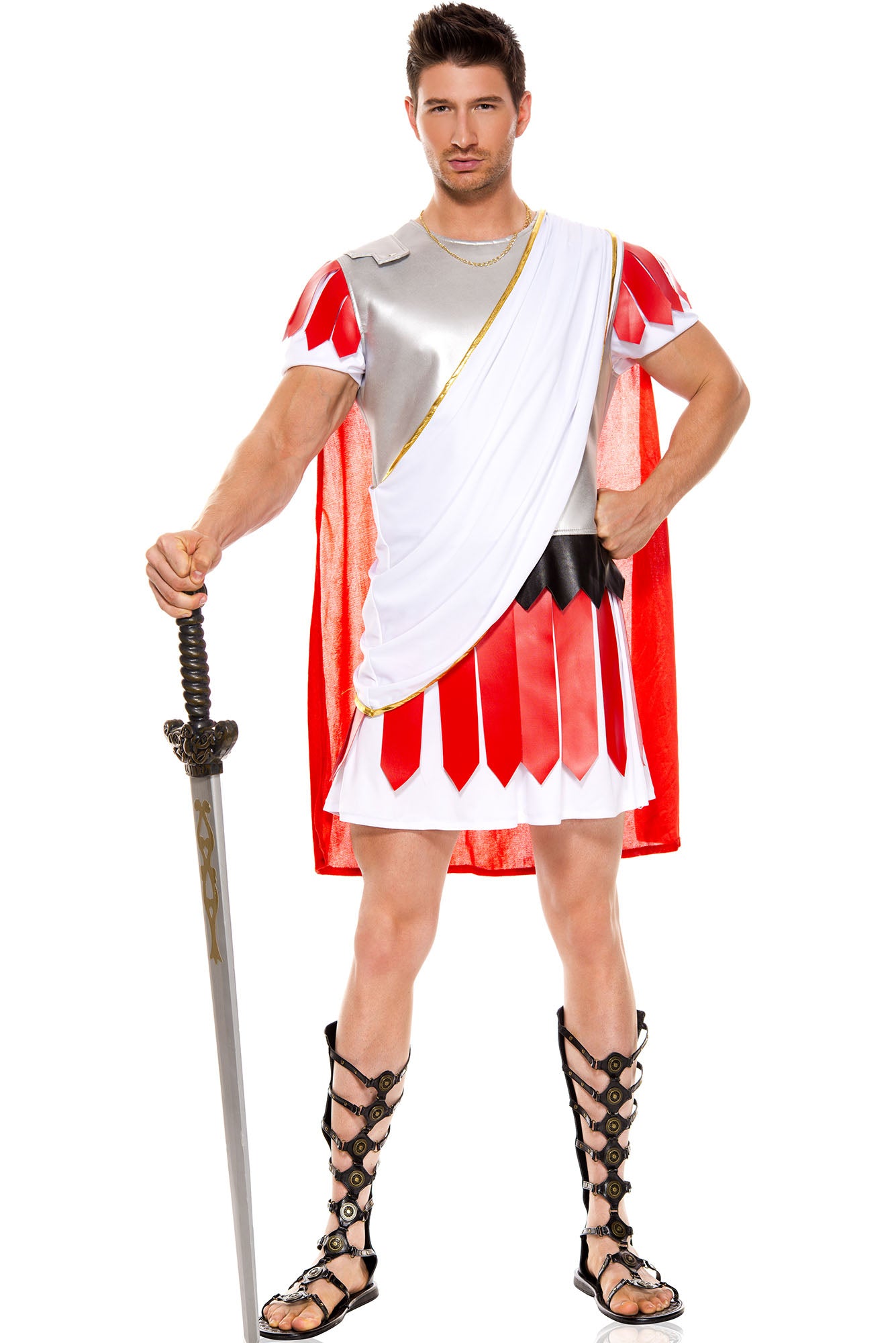 Hunk Julius Caesar Costume XL