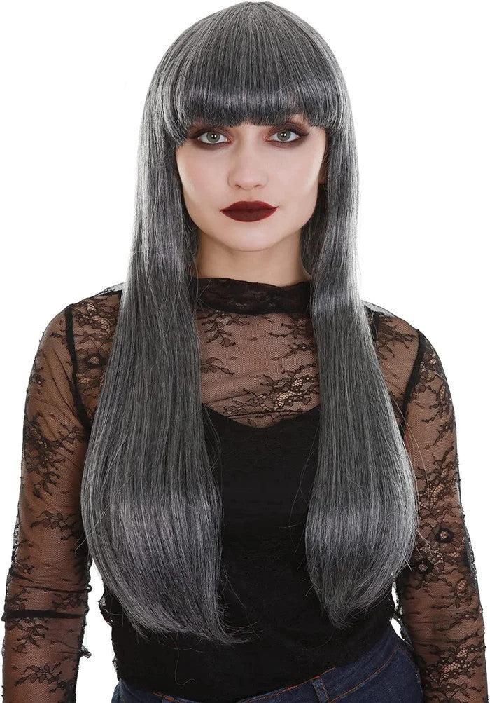 Ghostly Grey Wig