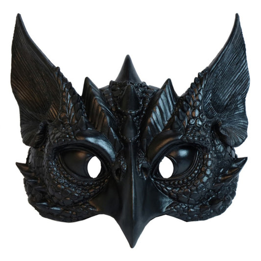 Black DragonBird Mask