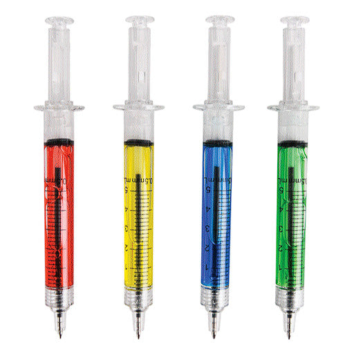 5" Syringe Pen - Assorted Colors