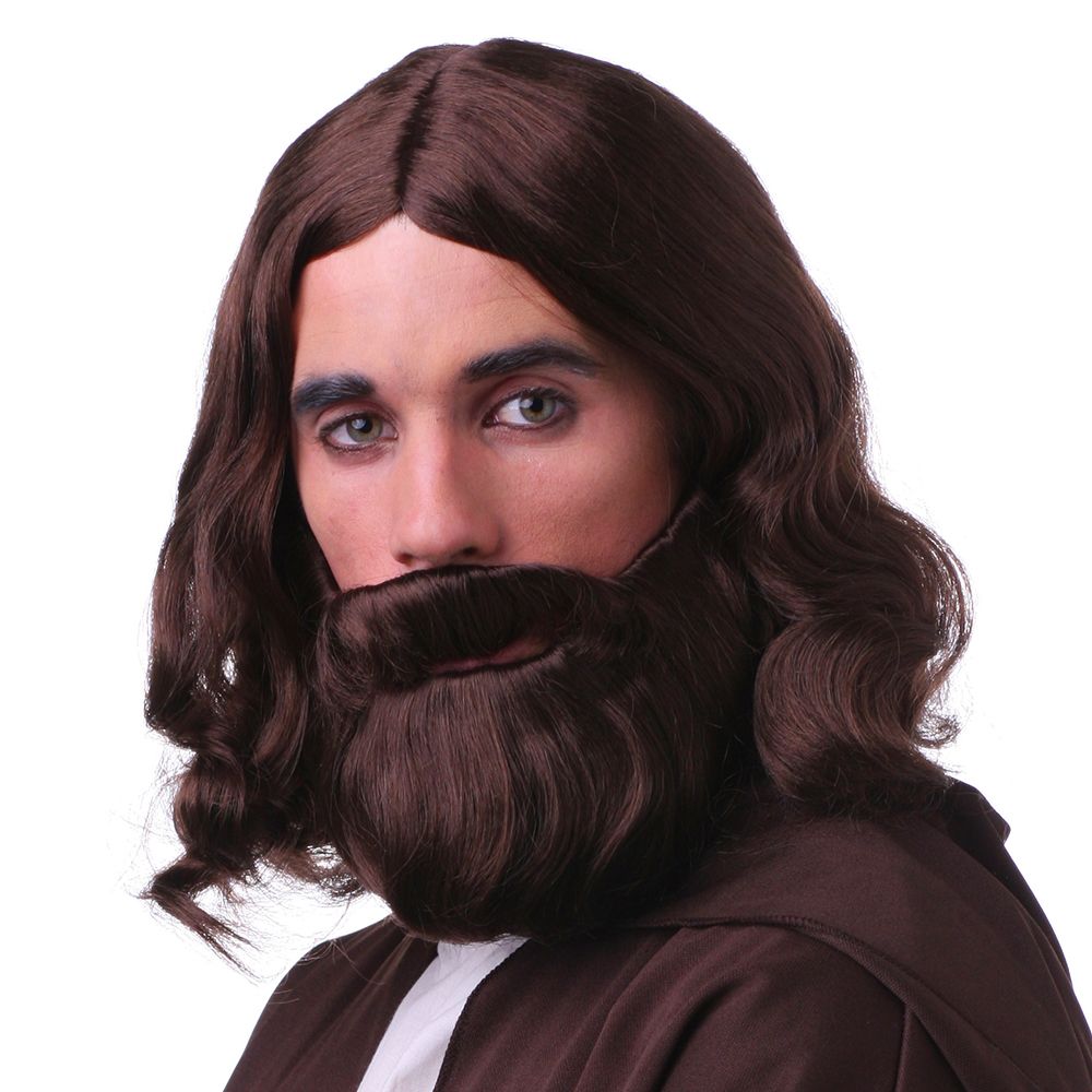 Jesus Wig Set