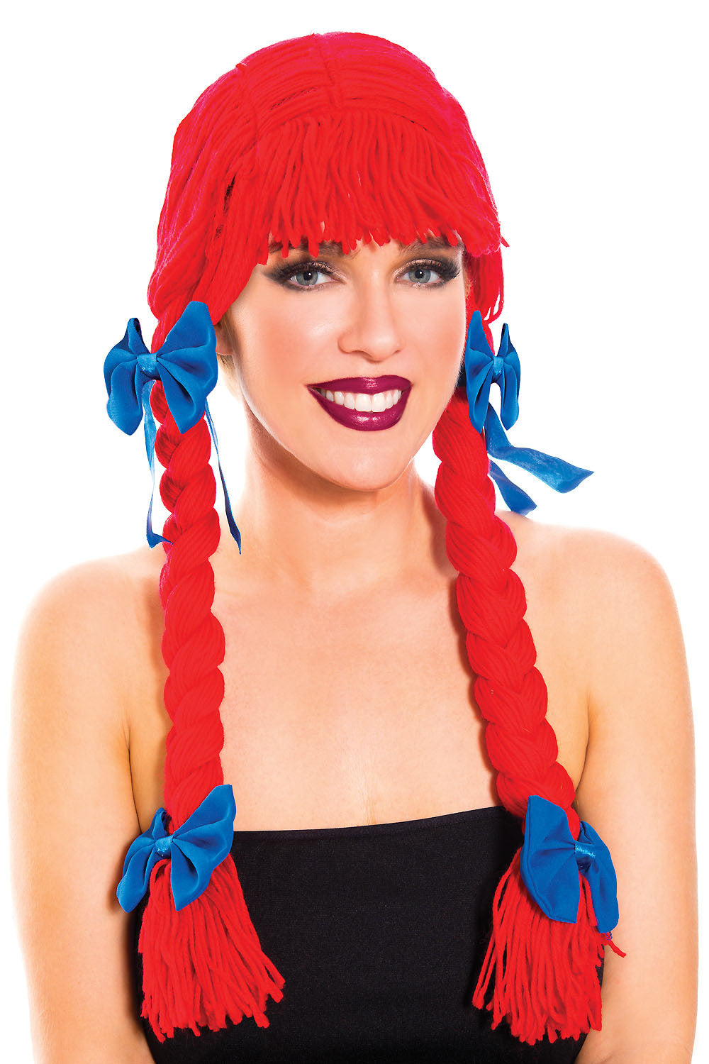 Red Yarn Doll Wig