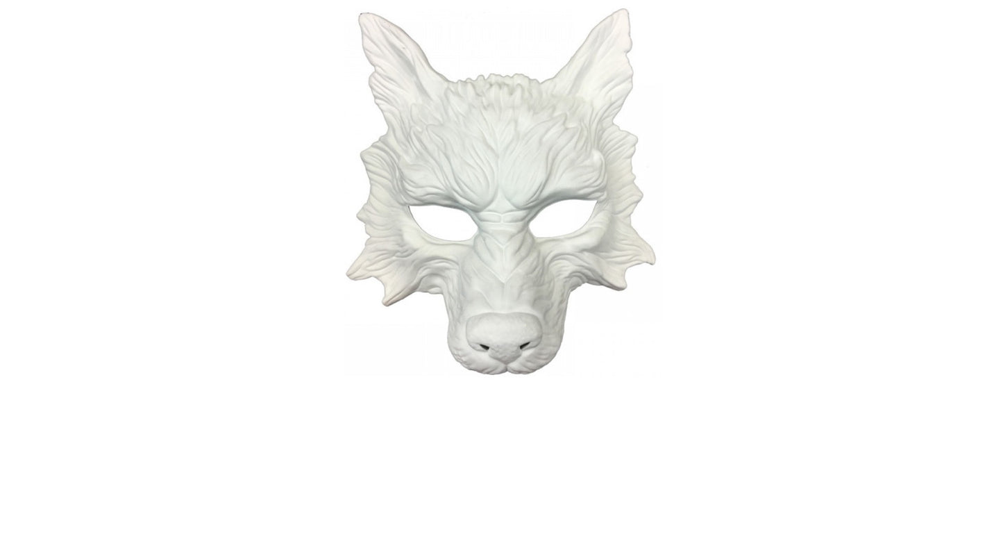 White Wolf Mask