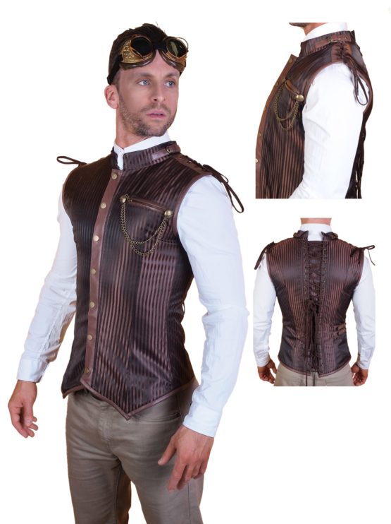 Men's Steampunk Corset